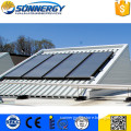 Balcony type Rooftop flat plate solar collector